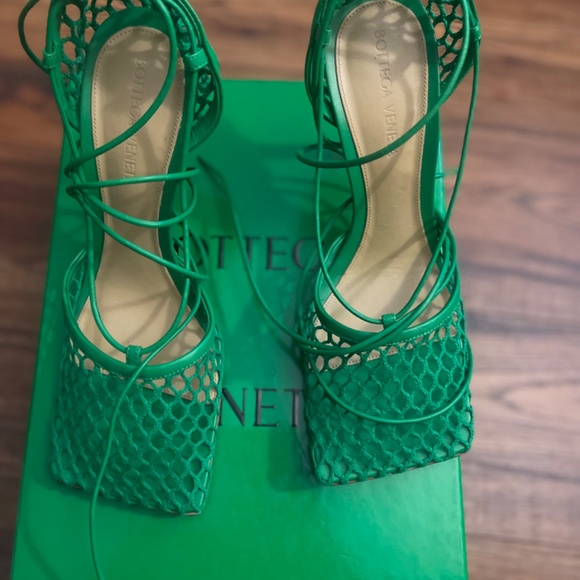 Bottega Venata Green Heel - Picture 5 of 7
